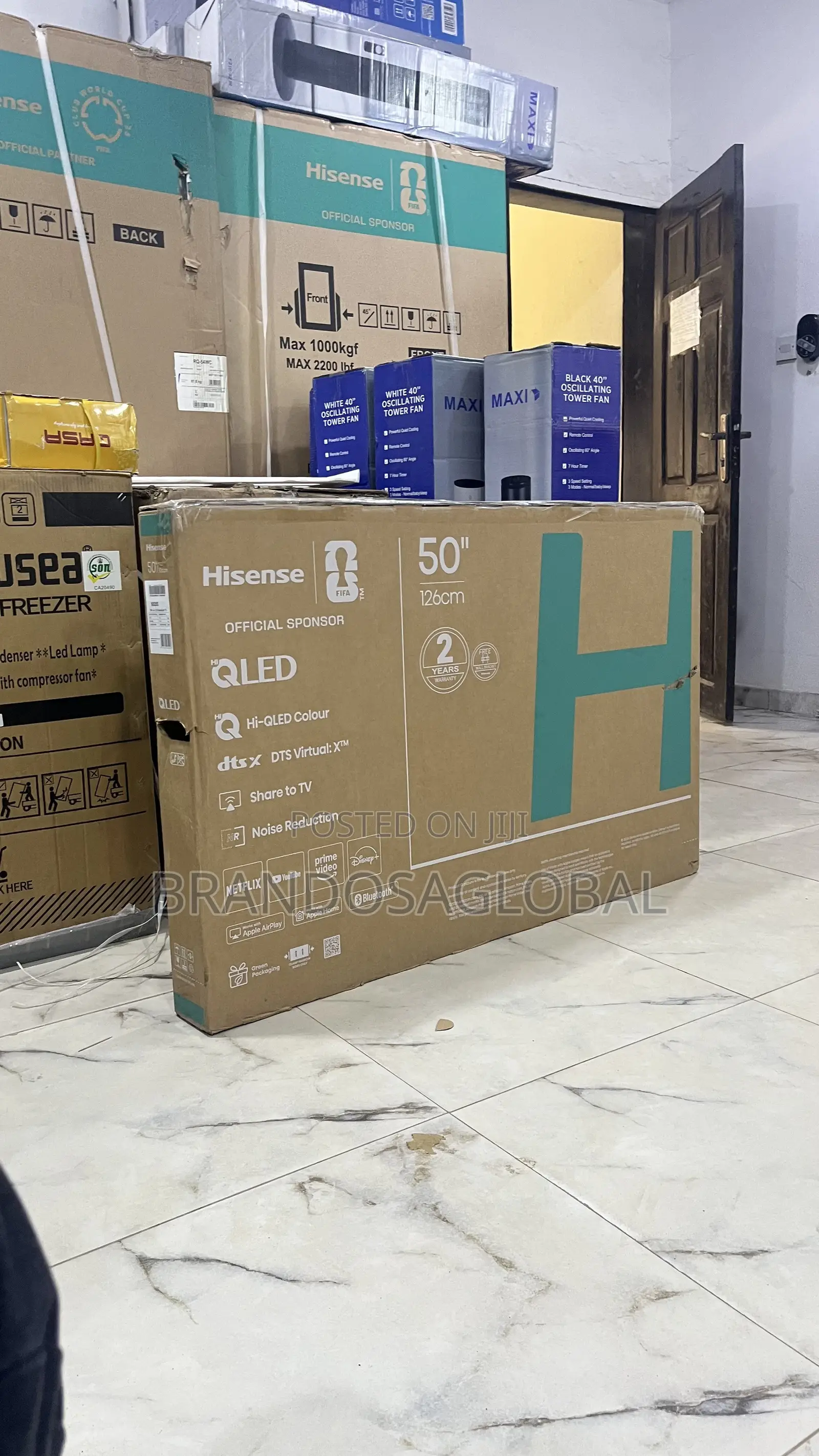 Hisense 50q5s Smart Tv – Modern Bezel Less Television