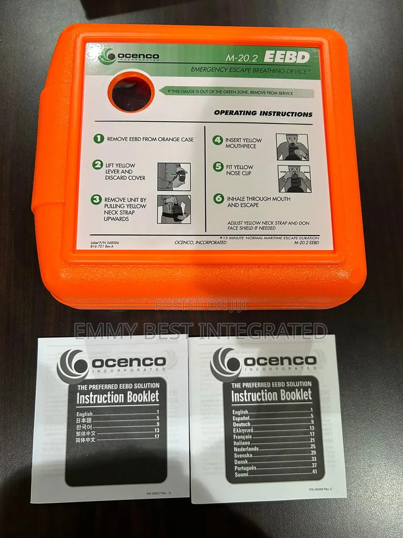 Ocenco M-20.2 Emergency Escape Breathing Device