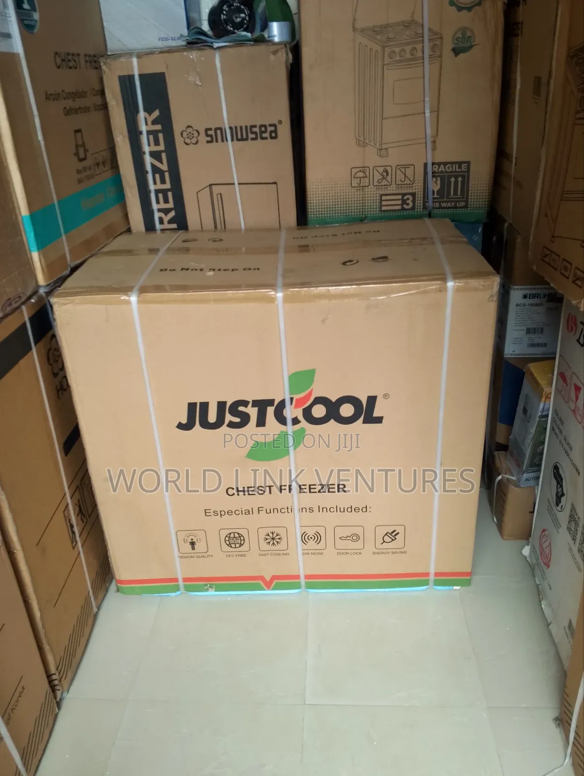 Just Cool Chest Freezer 250l