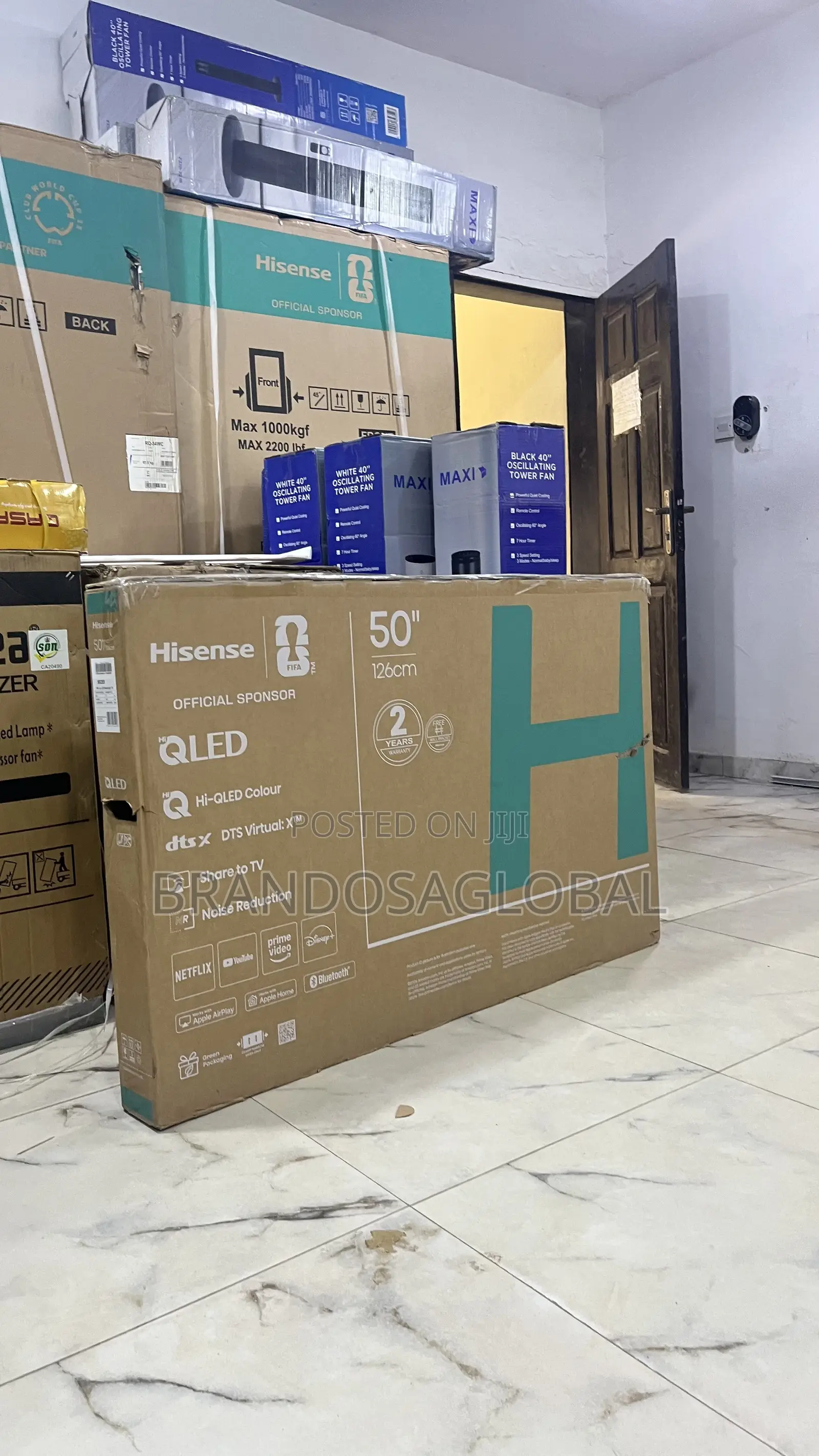 Hisense 50q5s Smart Led Tv – Fast Smart Streaming Experience