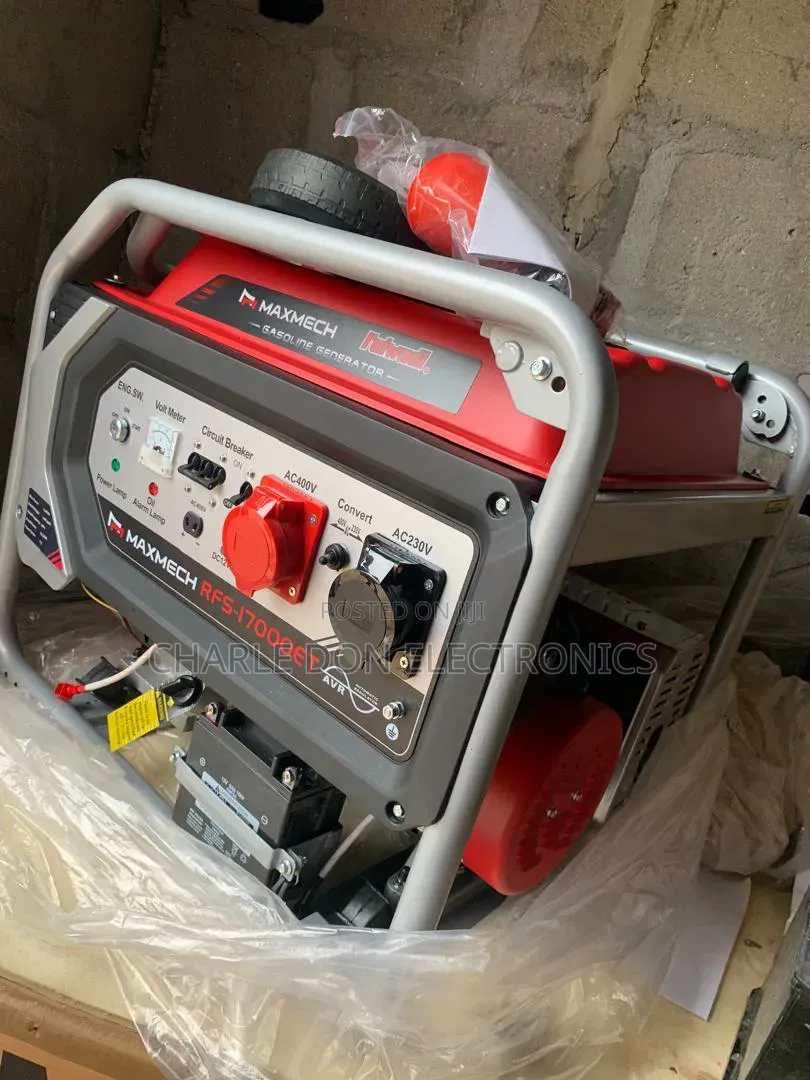 Get Consistent Power With the Maxmech 15kva Three-Phase Generator