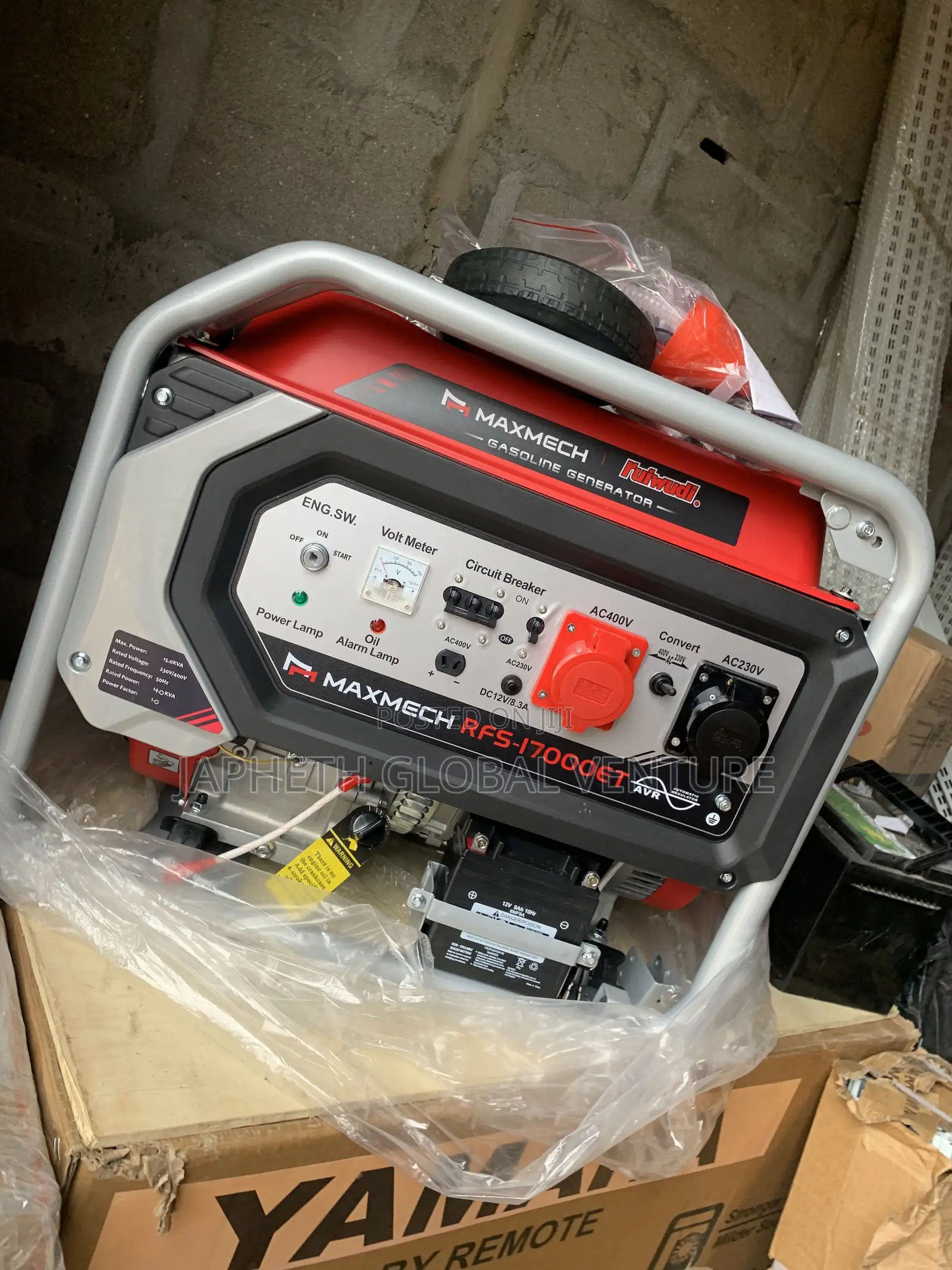 Power Your Business With Maxmech 15kva Three-Phase Generator