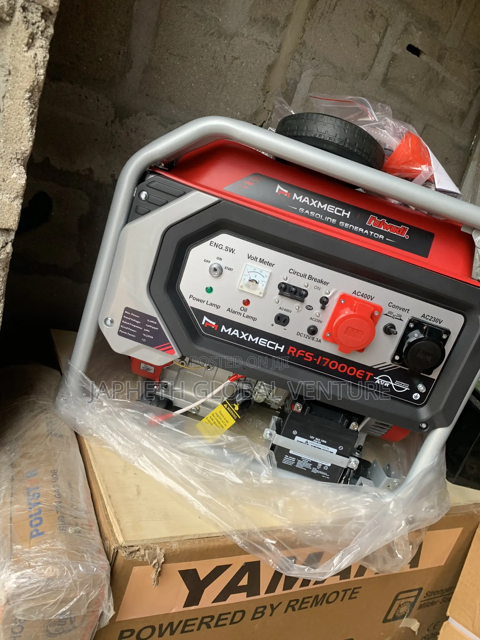Power Your Business With Maxmech 15kva Three-Phase Generator