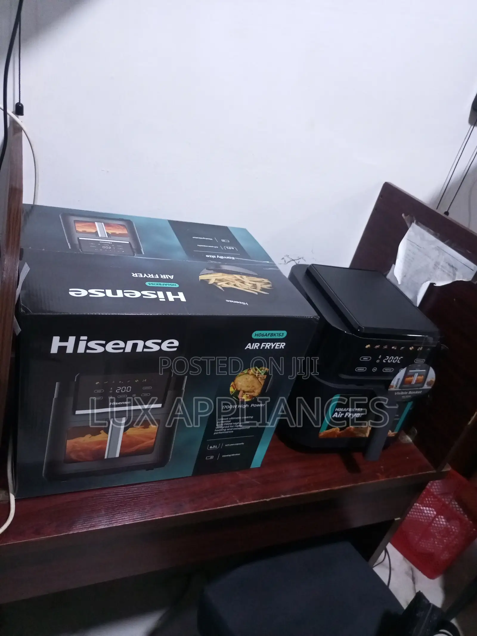 Hisense Digital 6.3l Oil-Free Air Fryer