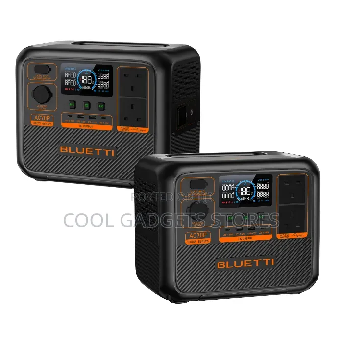 Bluetti Ac70p Portable Power Station | 1000w 864wh