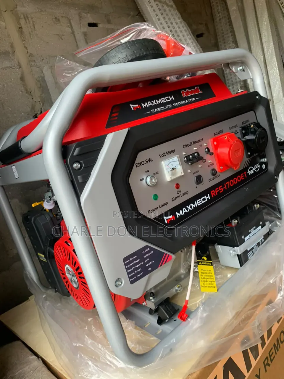 Maxmech 15kva Generator – Reliable Power When You Need It Most