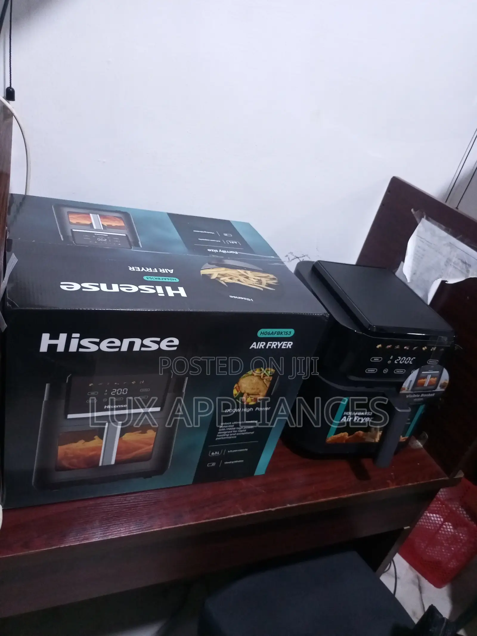 Hisense 6.3l Air Fryer for Roasting Grilling