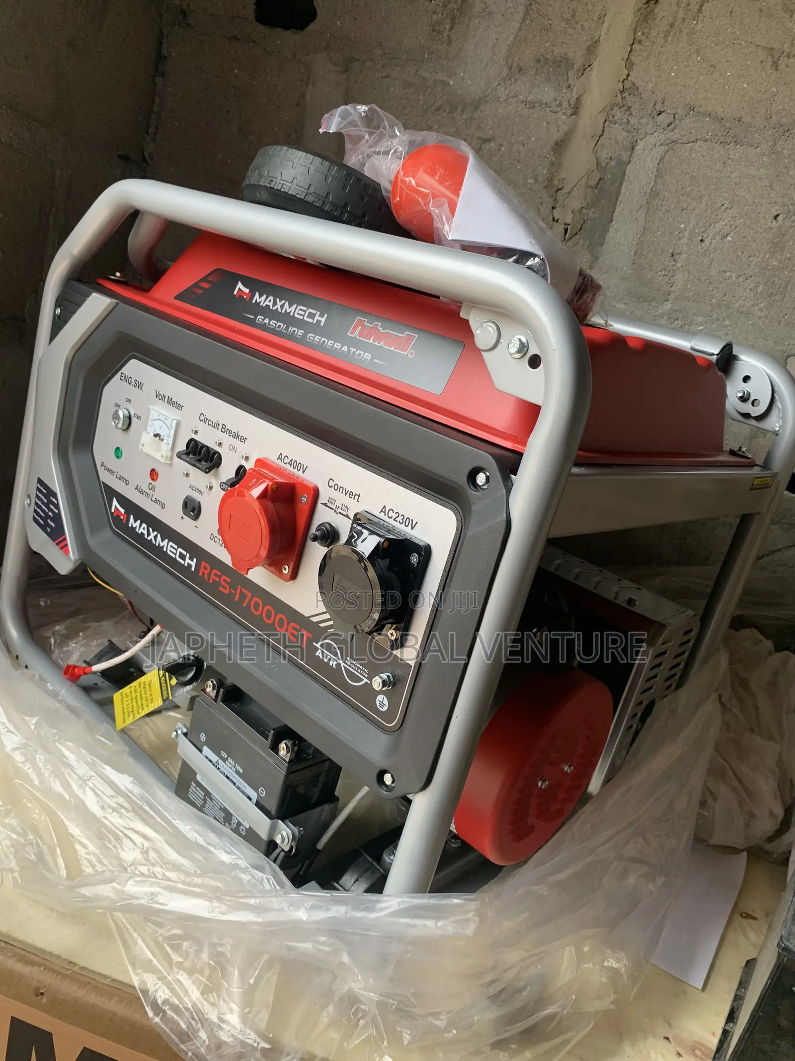 Original Maxmech RFS-17000et 15kva Generator for Homes Factories