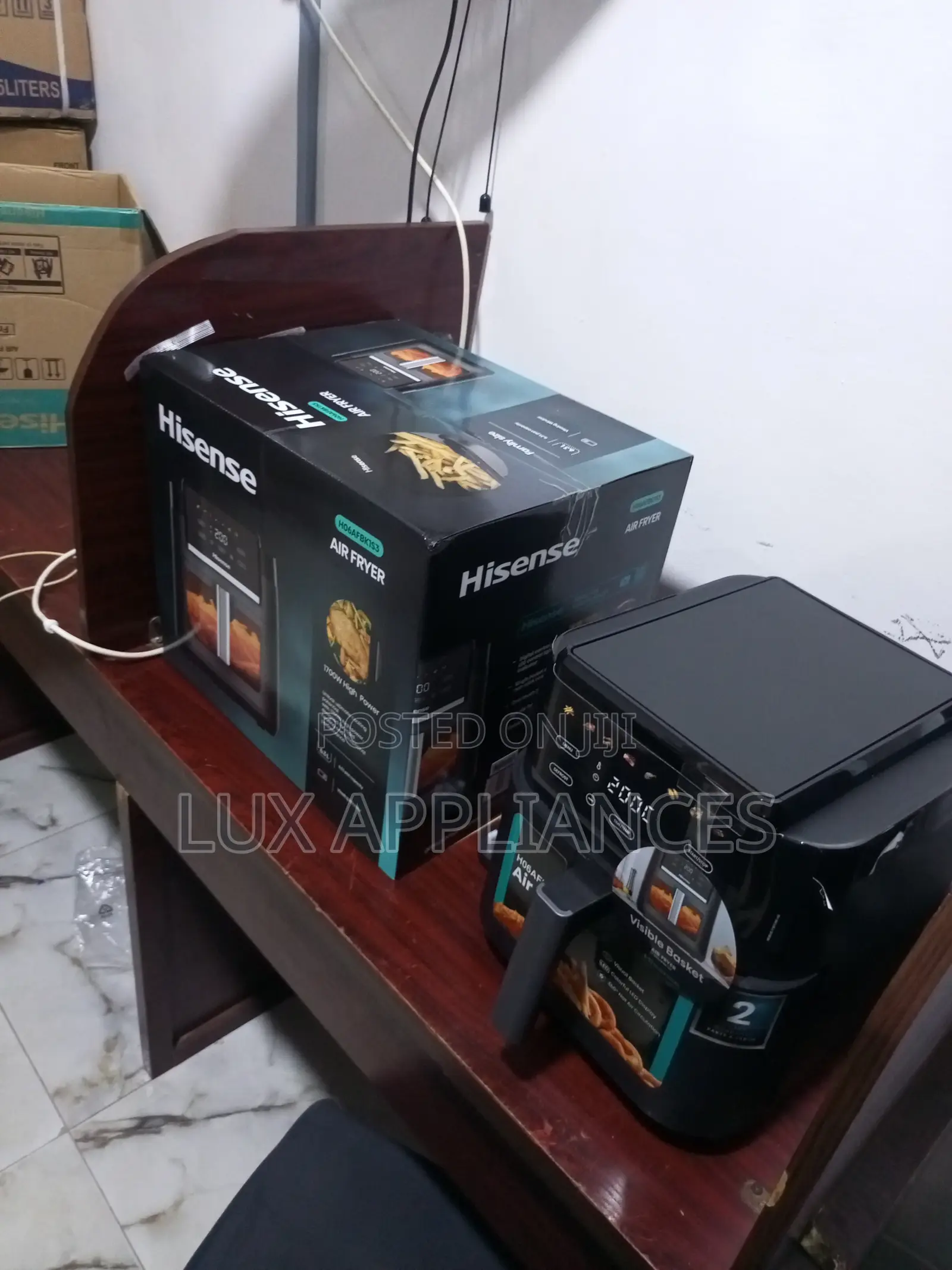 Hisense 6.3l Air Fryer With Overheat Protection