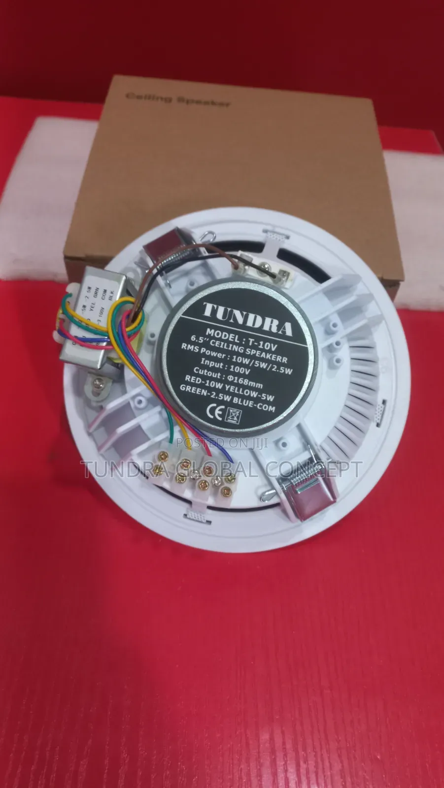 Tundra 10watts Ceiling Speaker T-10v