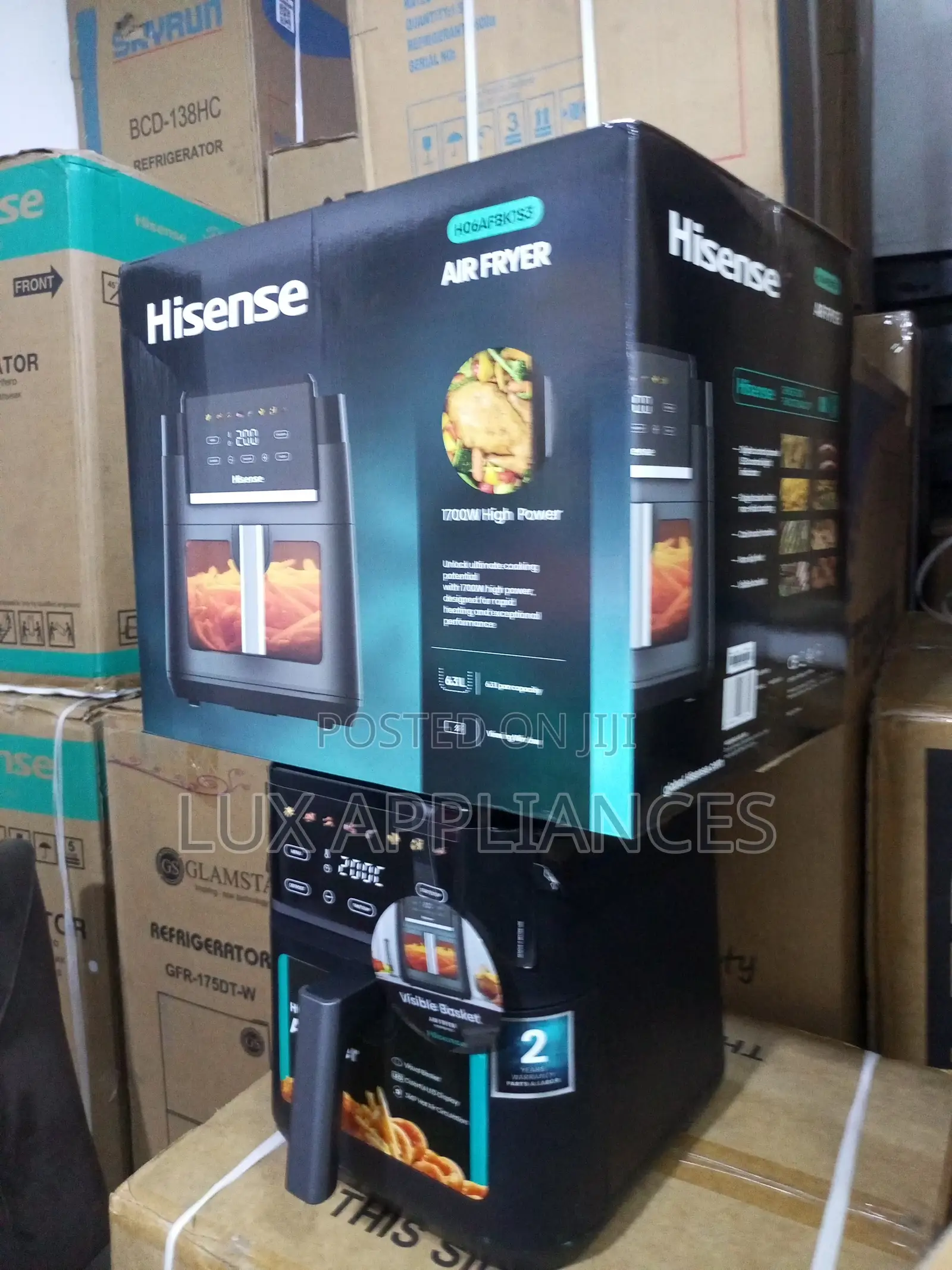 Hisense 6.3l Air Fryer for Fast Meals
