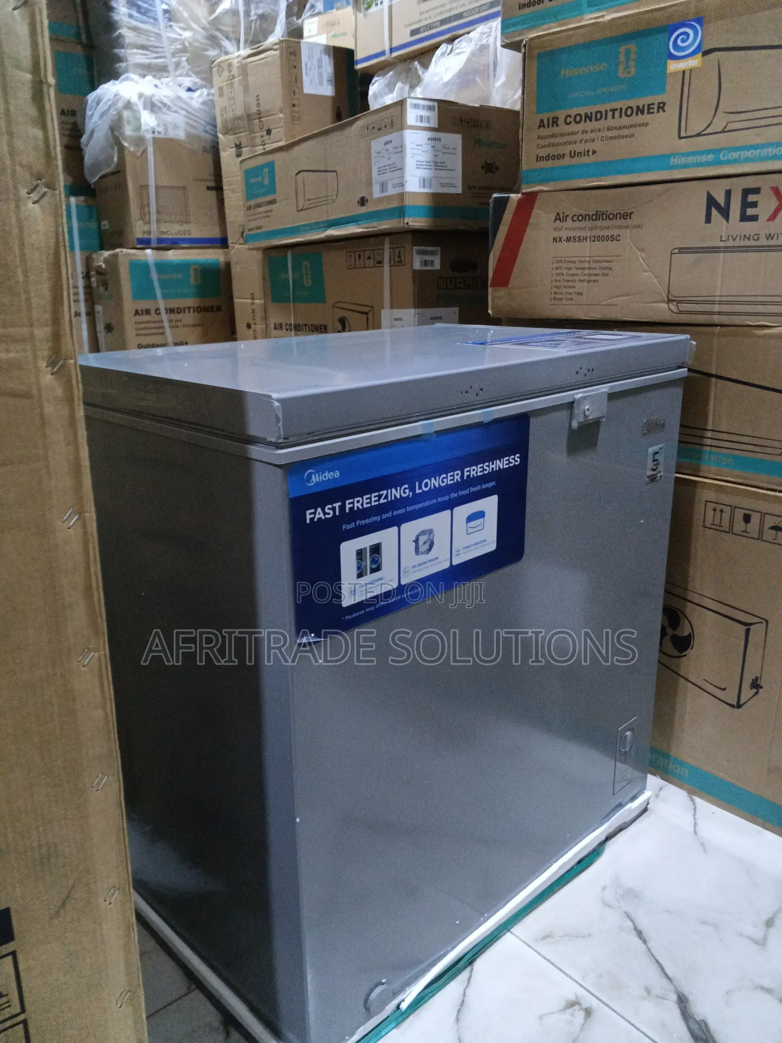 Midea 198l Chest Freezer for Homes, Shops Restaurants