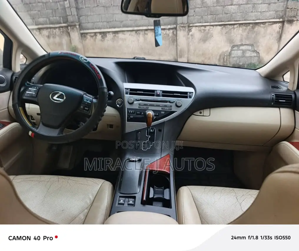 Lexus RX 350 FWD 2012 Gold