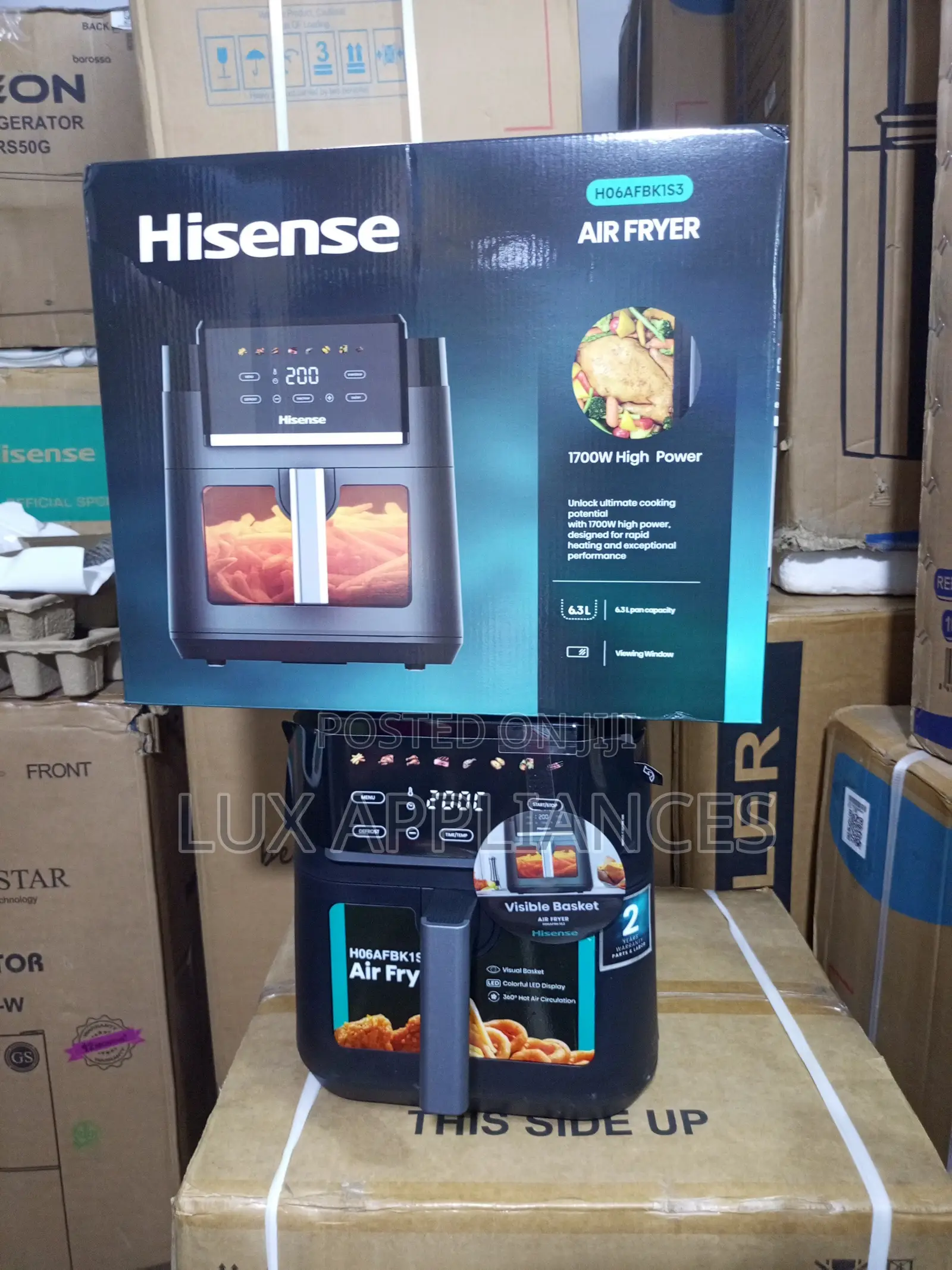 Hisense 6.3l Air Fryer for Quick Healthy Meals