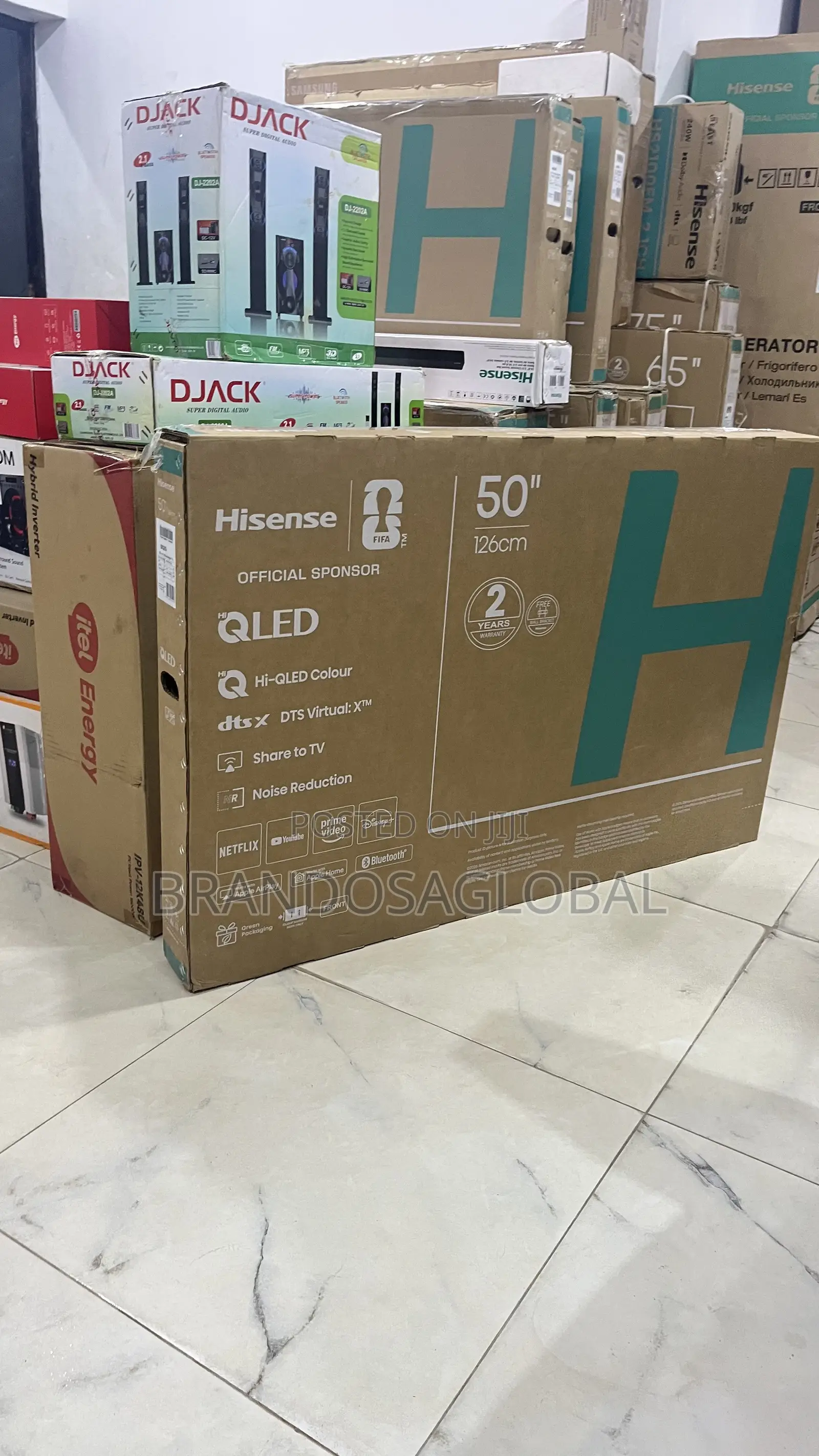 Hisense 50 Inch Smart Tv – Quantum Dot Display Technology