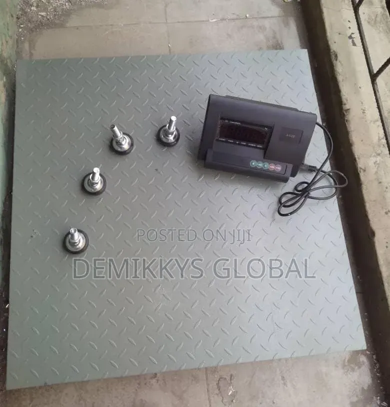 Digital Platform Industrial Weighing Scale -80cm X 80cm- 2ton A12