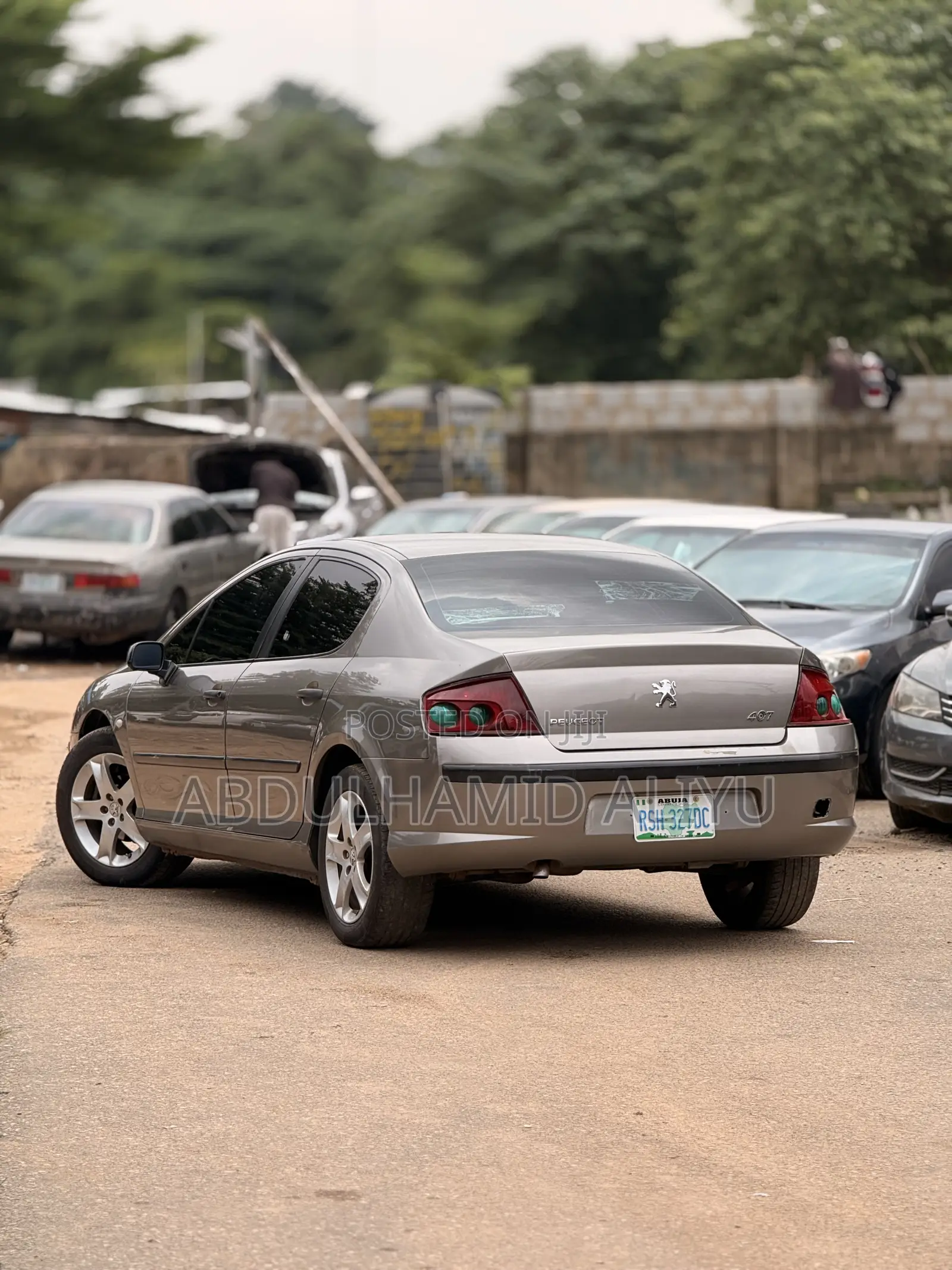 Peugeot 407 2005 Gray