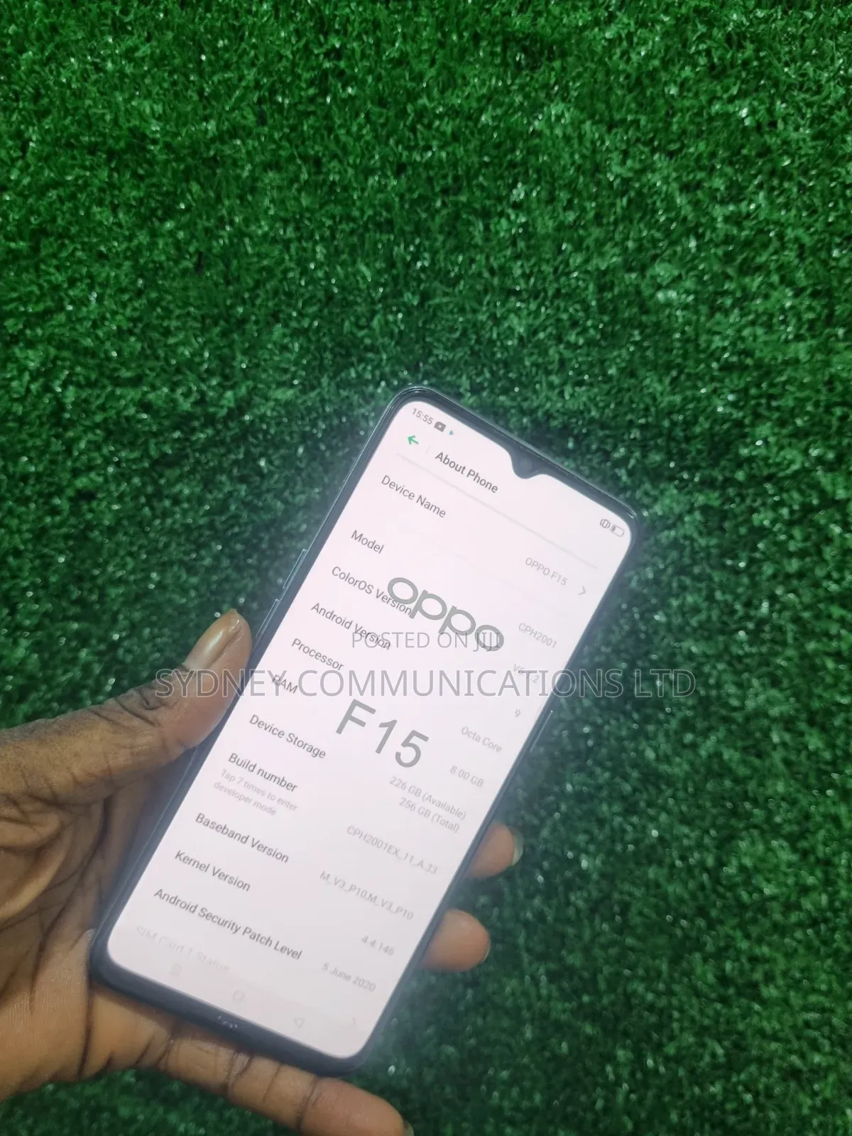 Oppo F15 256 GB Blue