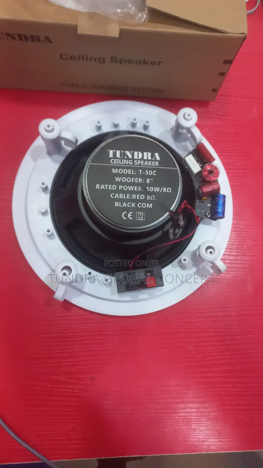 Tundra 50watts Frame Ceiling Speaker T-50c