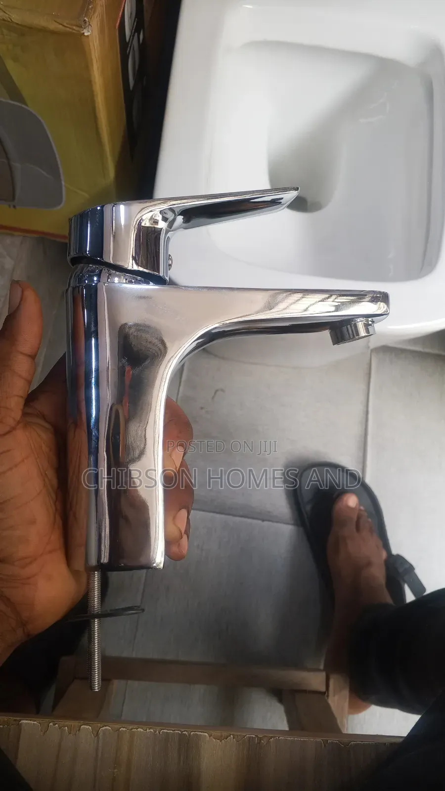 Chrome Single Lever Basin Mixer Tap