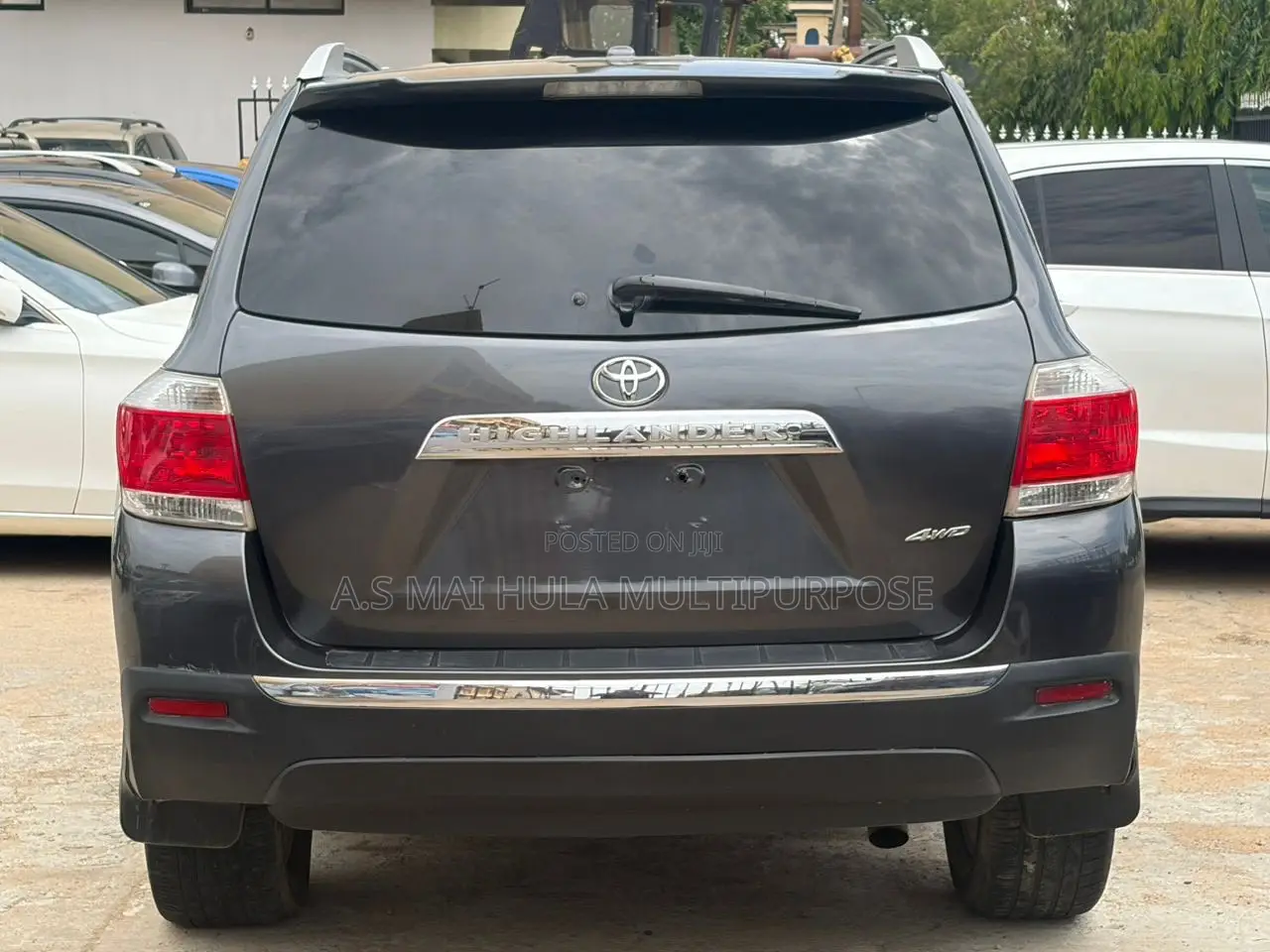 Toyota Highlander 2011 Gray