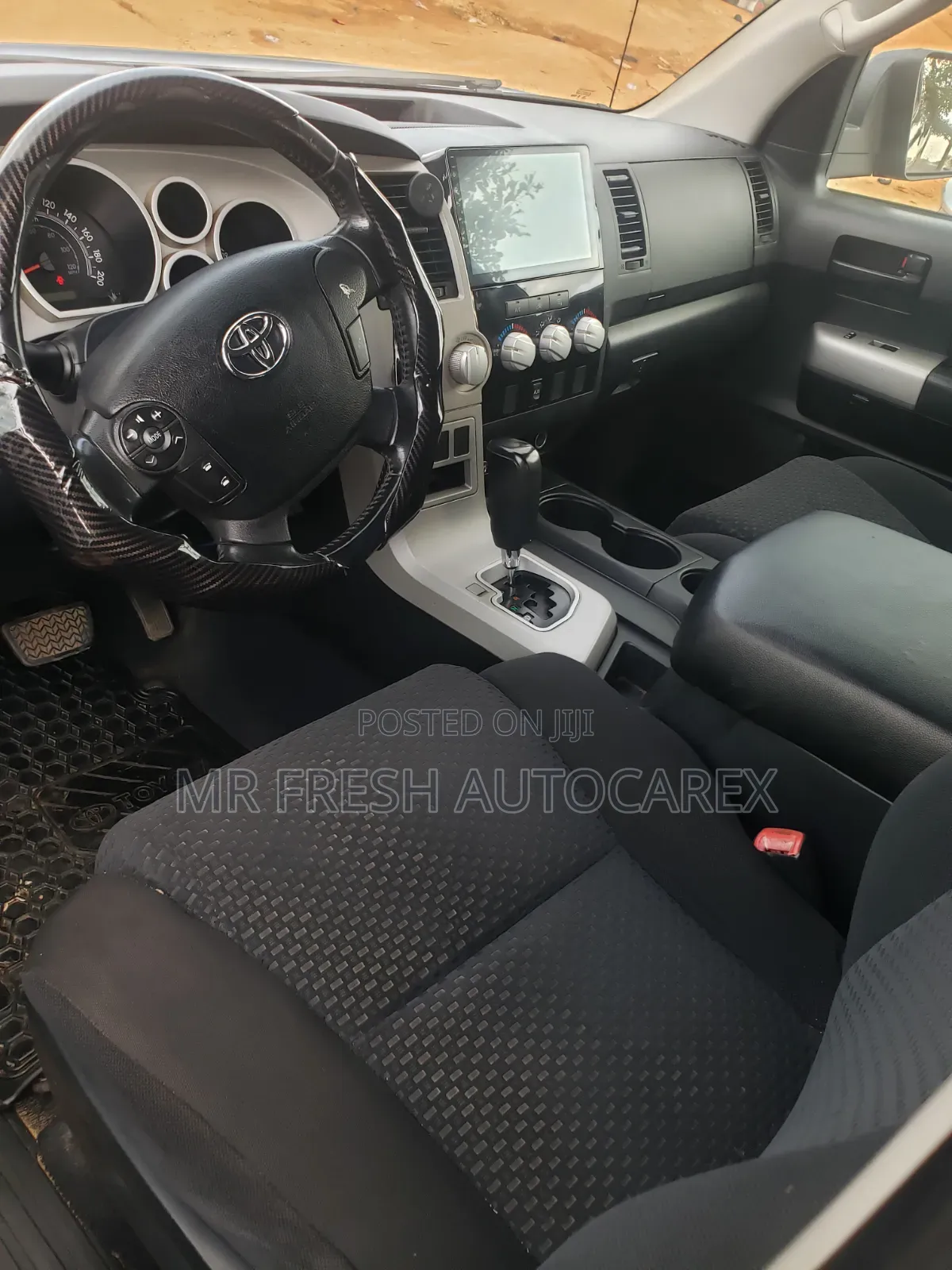 Toyota Tundra Double Cab 4x4 SR5 5.7L Long Bed 2008 Black