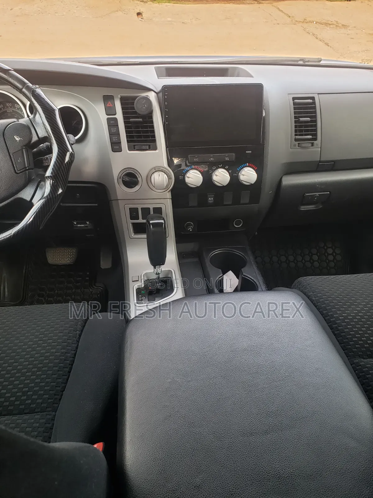 Toyota Tundra Double Cab 4x4 SR5 5.7L Long Bed 2008 Black