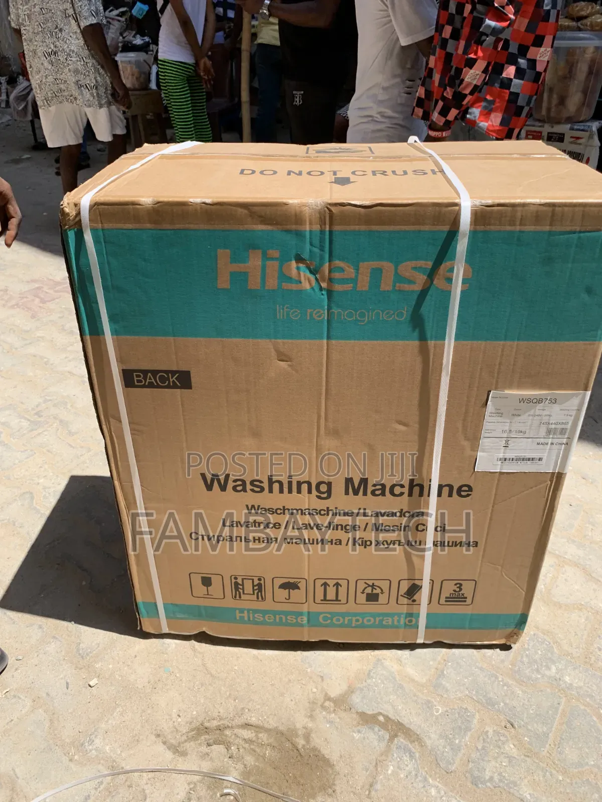 Hisense 7.5kg Top Load Washing Machine – Powerful Cleaning Performance