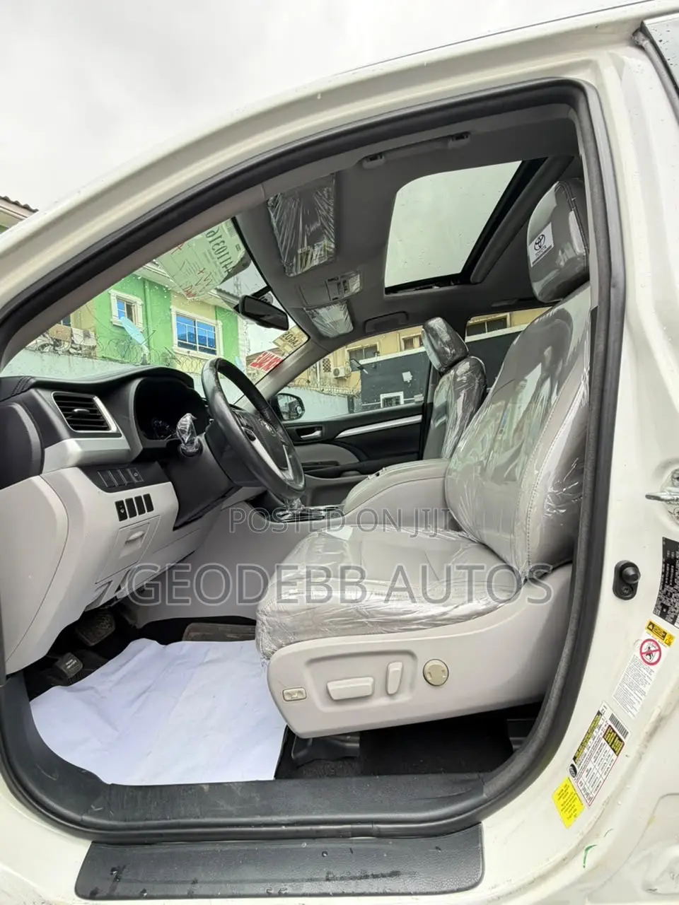 Toyota Highlander 3.5L 4WD 2013 White