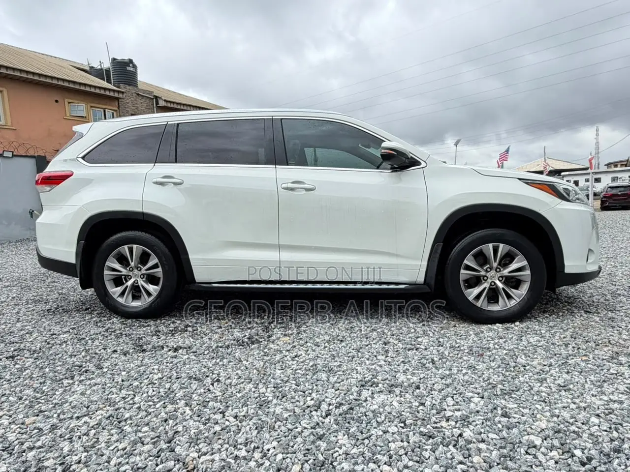 Toyota Highlander 3.5L 4WD 2013 White