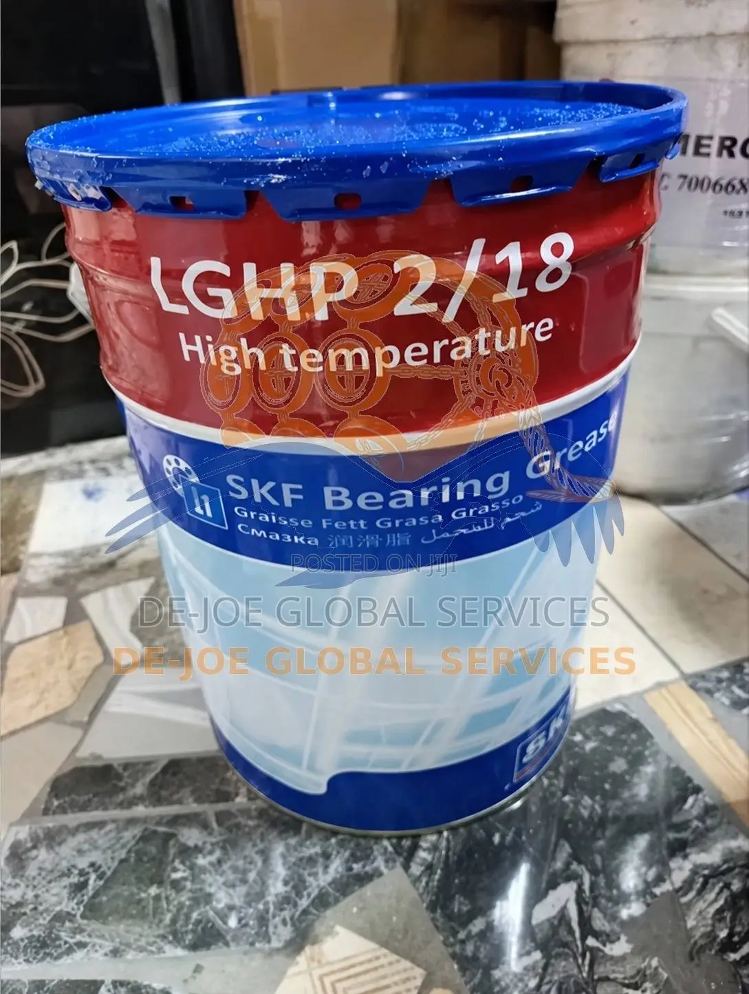 SKF LGHP 2/18 High Temperature Bearing Grease — 18kg Pail