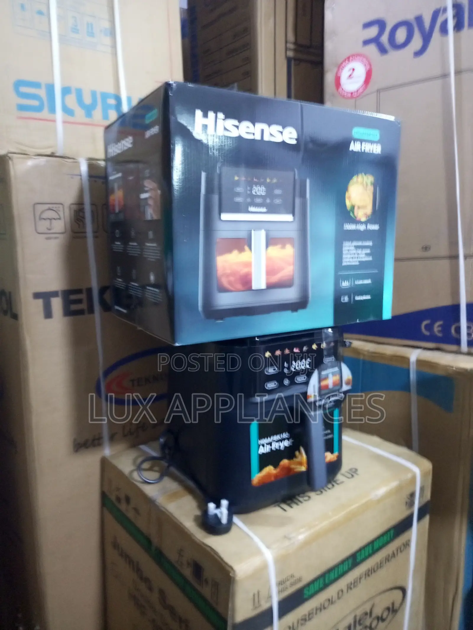 Hisense 6.3l Air Fryer With Non-Stick Drawer