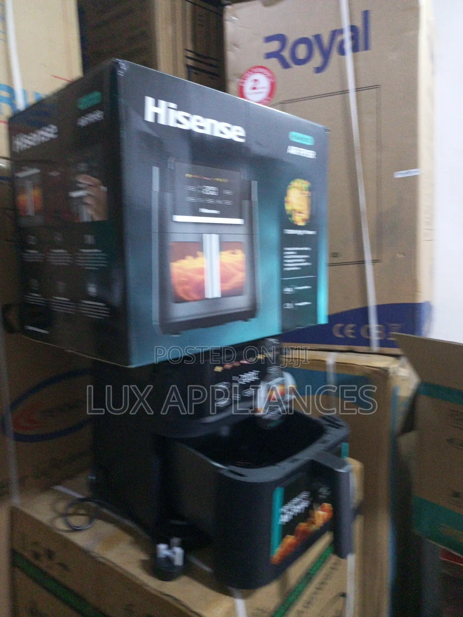 Hisense 6.3l Air Fryer With Removable Basket