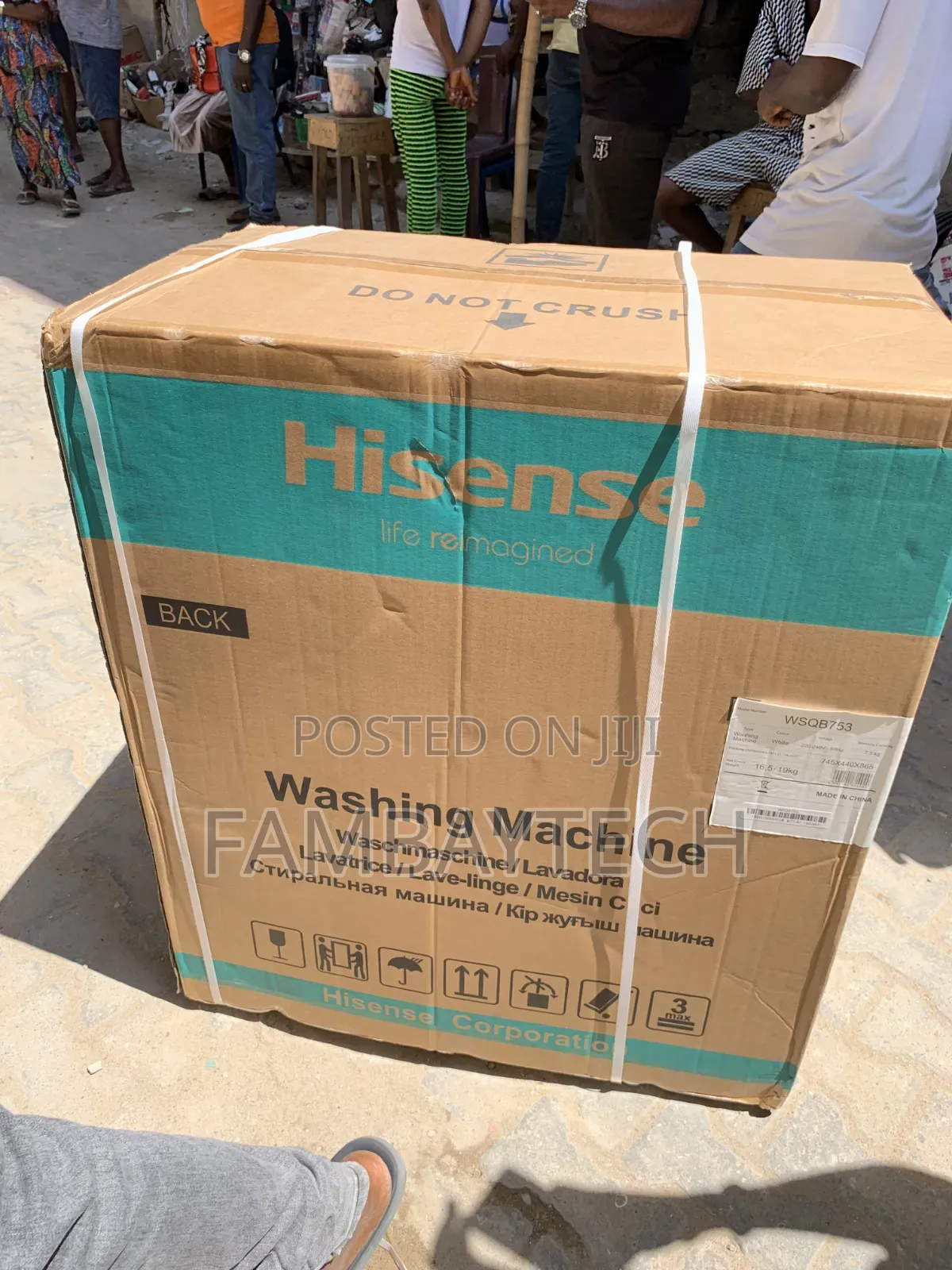 Hisense 7.5kg Washing Machine – Perfect for Everyday Laundry