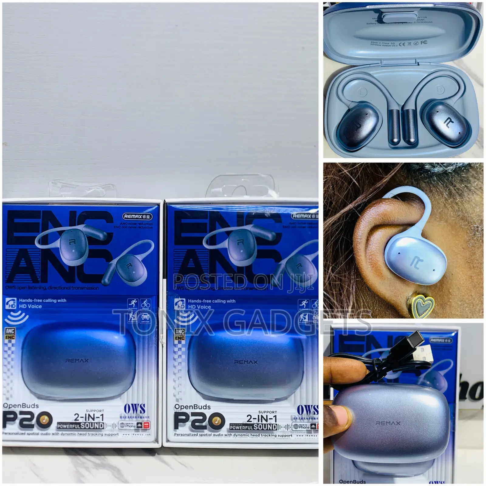 Remax Openbuds P20 Bluetooth Wireless Earbuds