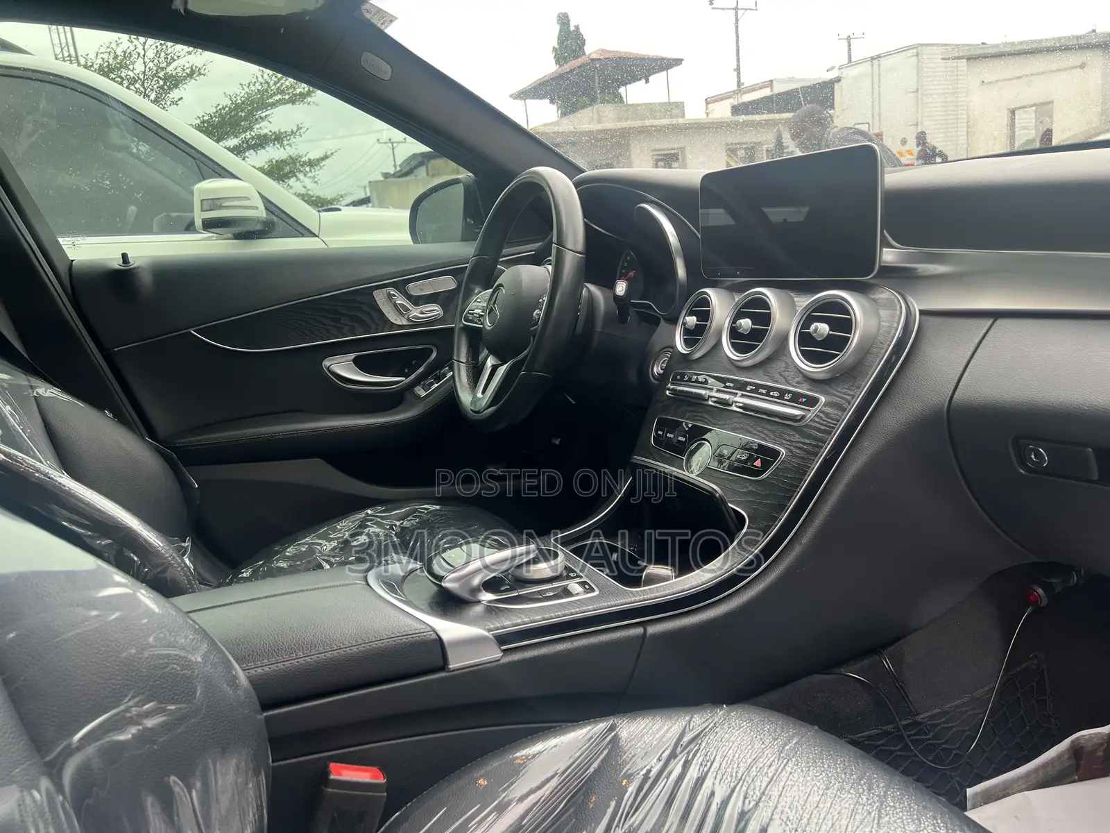 Mercedes-Benz C300 Luxury 4matic Sedan AWD (2.0L 4cyl 7A) 2017 Black