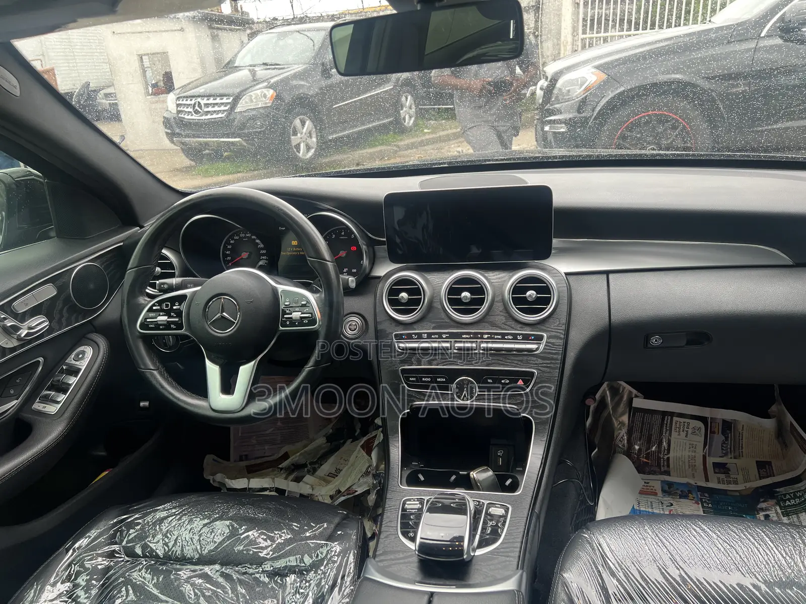 Mercedes-Benz C300 Luxury 4matic Sedan AWD (2.0L 4cyl 7A) 2017 Black