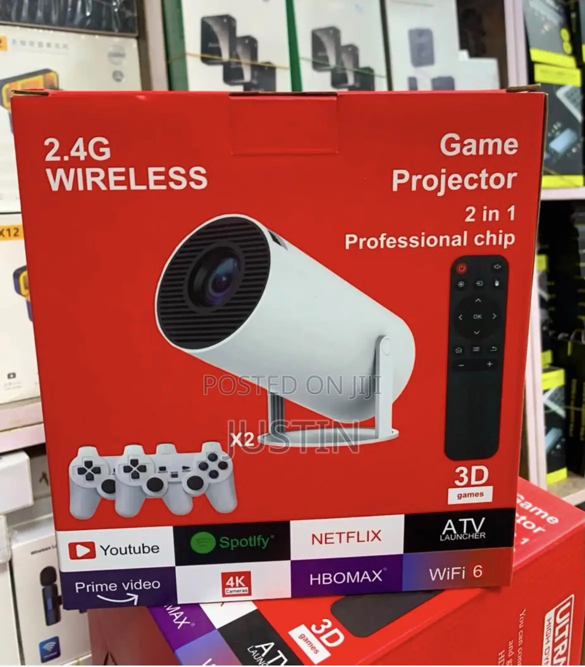 Android Tv Projector- Decoding Ansi Lumens 2.4g+5g