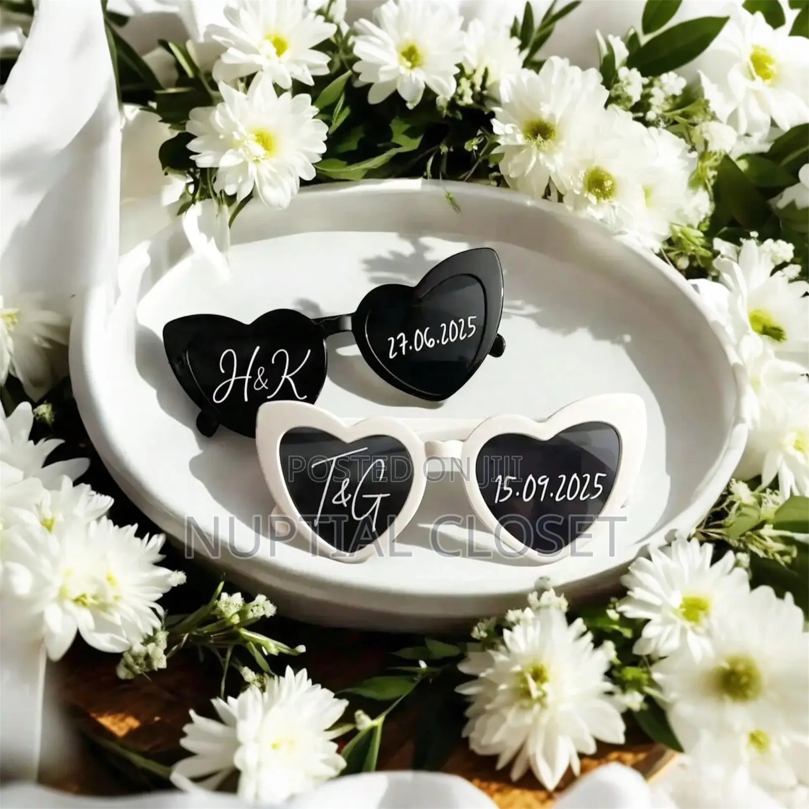 12 Pieces of Love Shaped Party Glasses