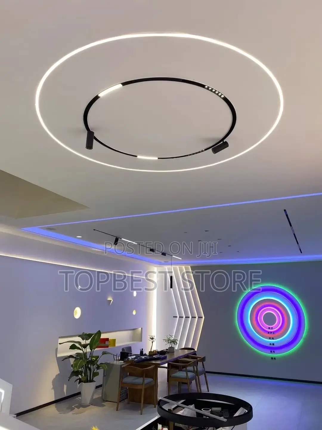 Circle Magnetic Track Ceiling Spot Light