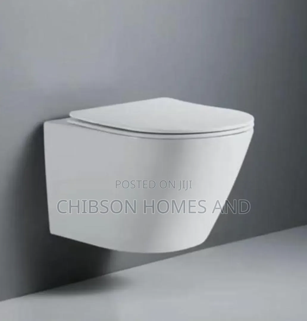 Modern Wall-Hung Toilet