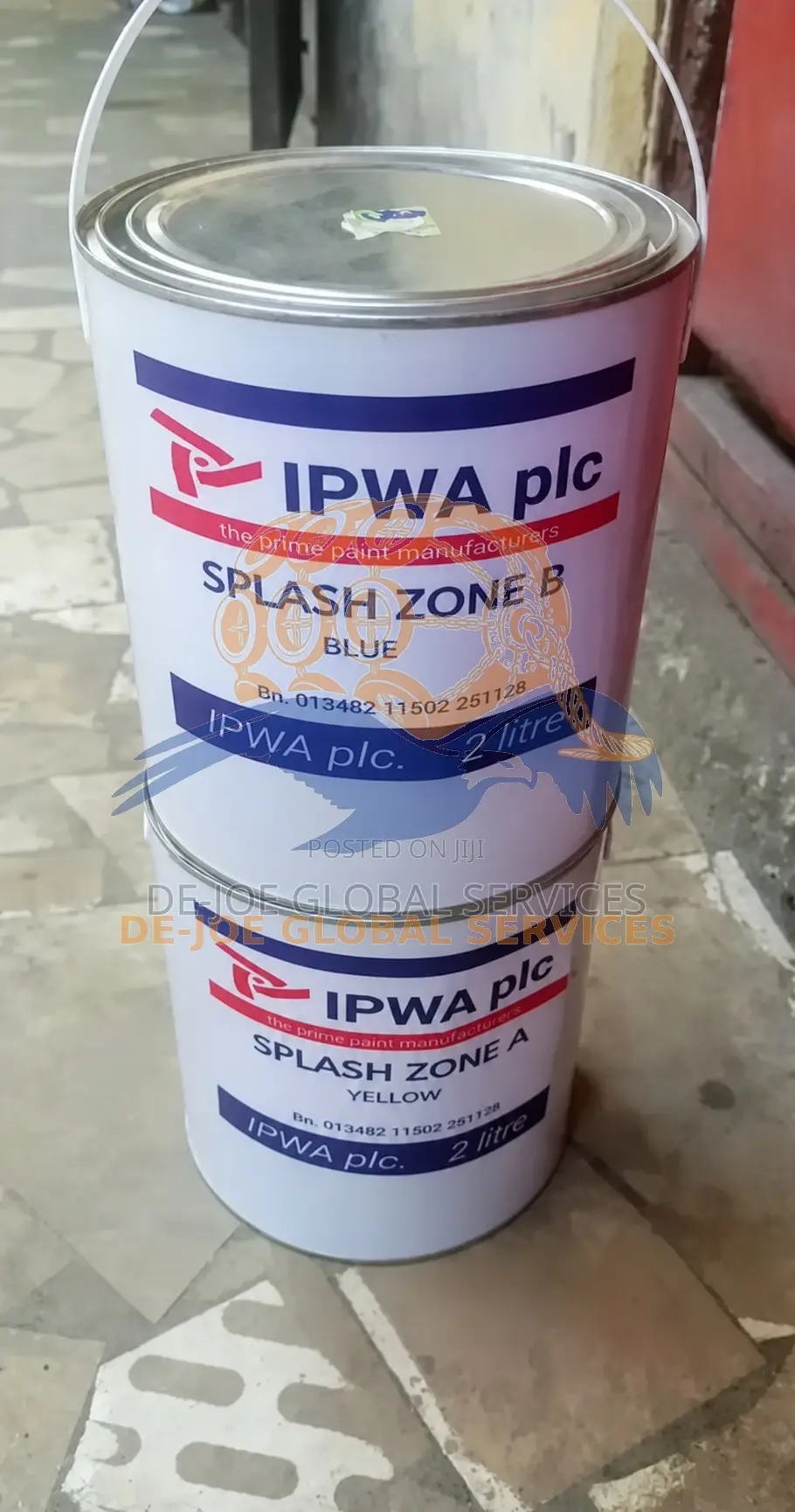 Splash Zone Compound — Part a (Yellow) Part B (Blue) Epoxy Repair