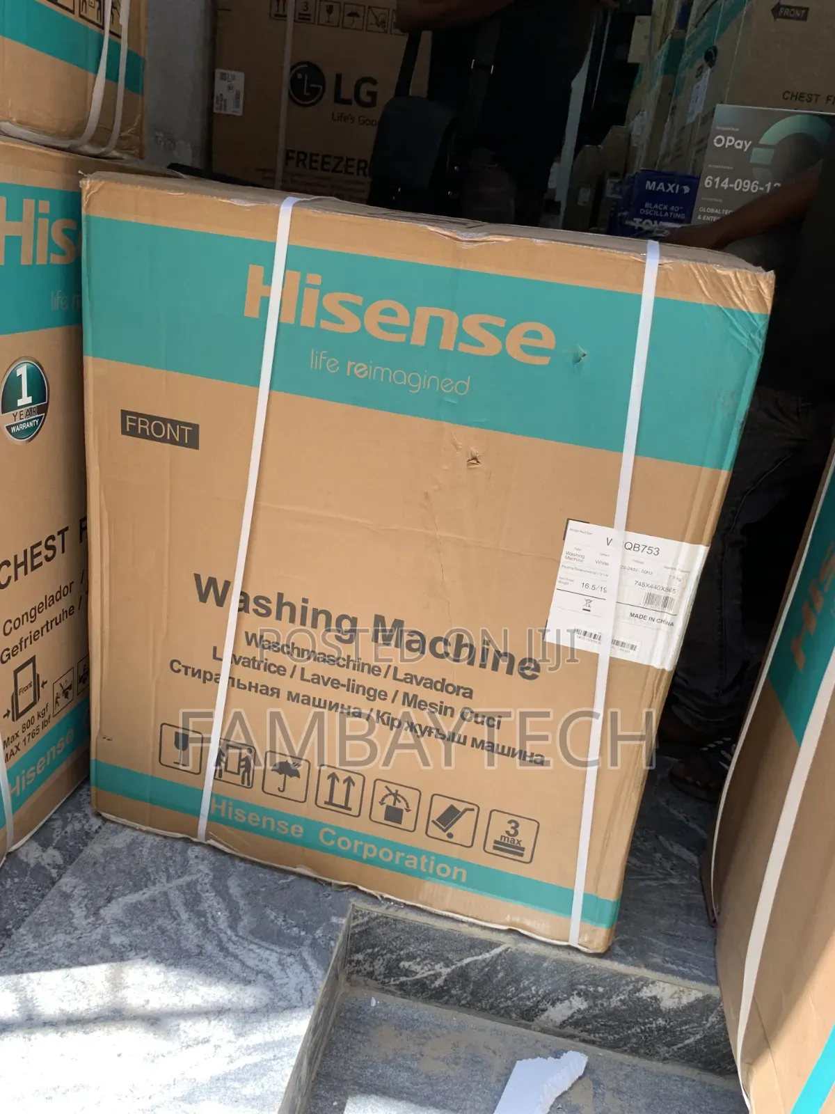 Hisense 7.5kg Top Load Washing Machine – Quality Meets Performance