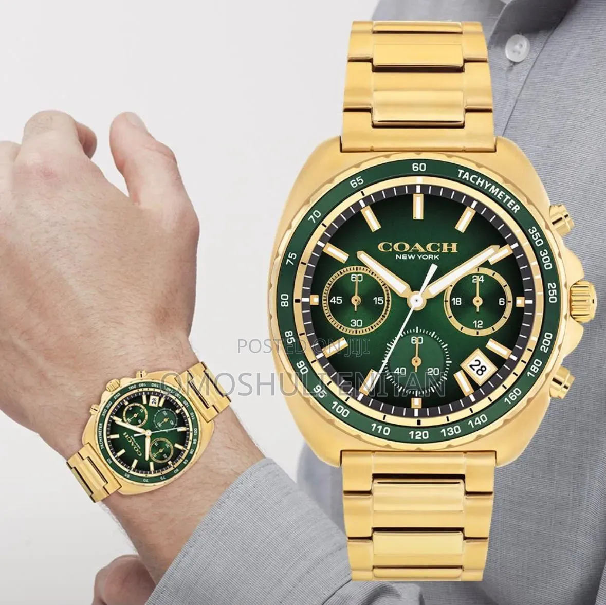 Coach Luxury Chain Watch