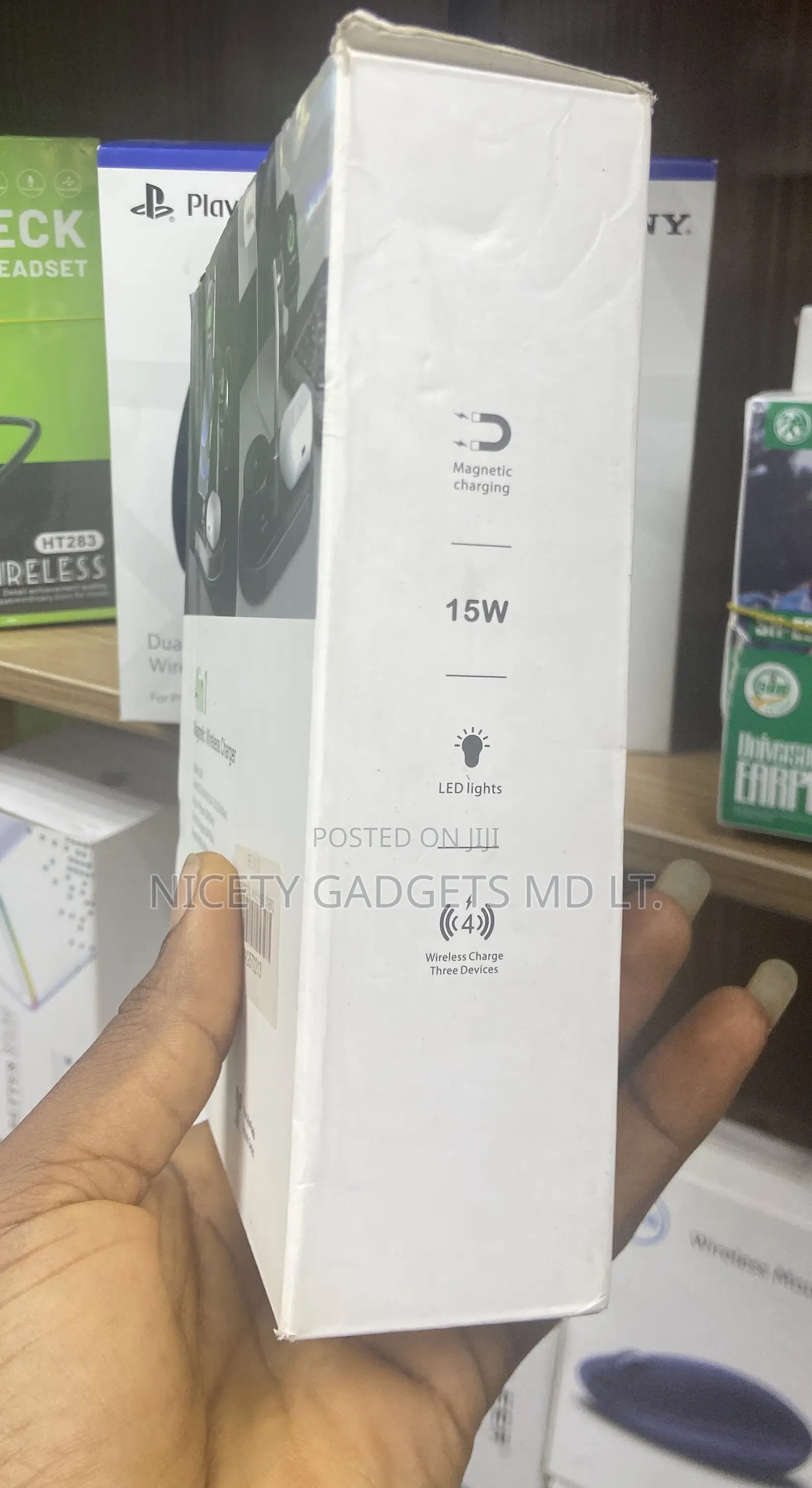 4in One Magnetic Wireless Charger