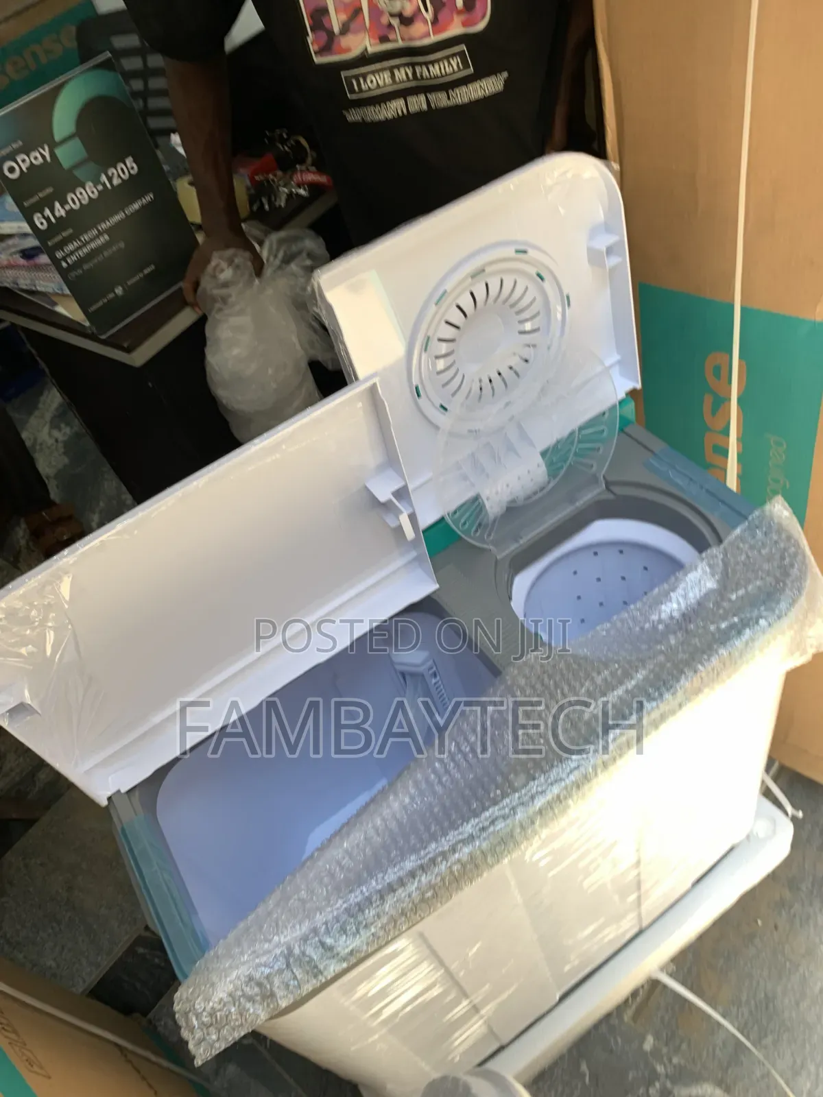 Hisense 7.5kg Washer – Dependable Cleaning for Every Wash