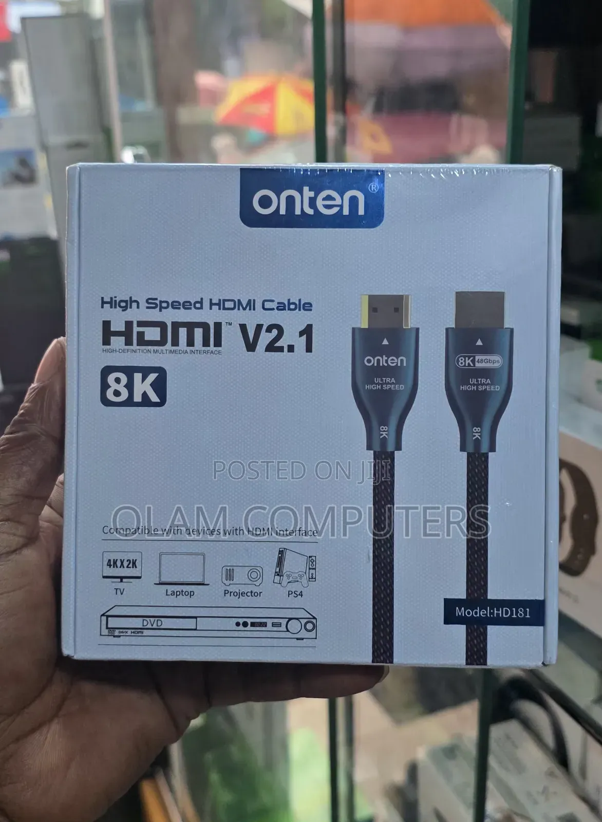 Onten High-Speed Hdmi Cable V2.1