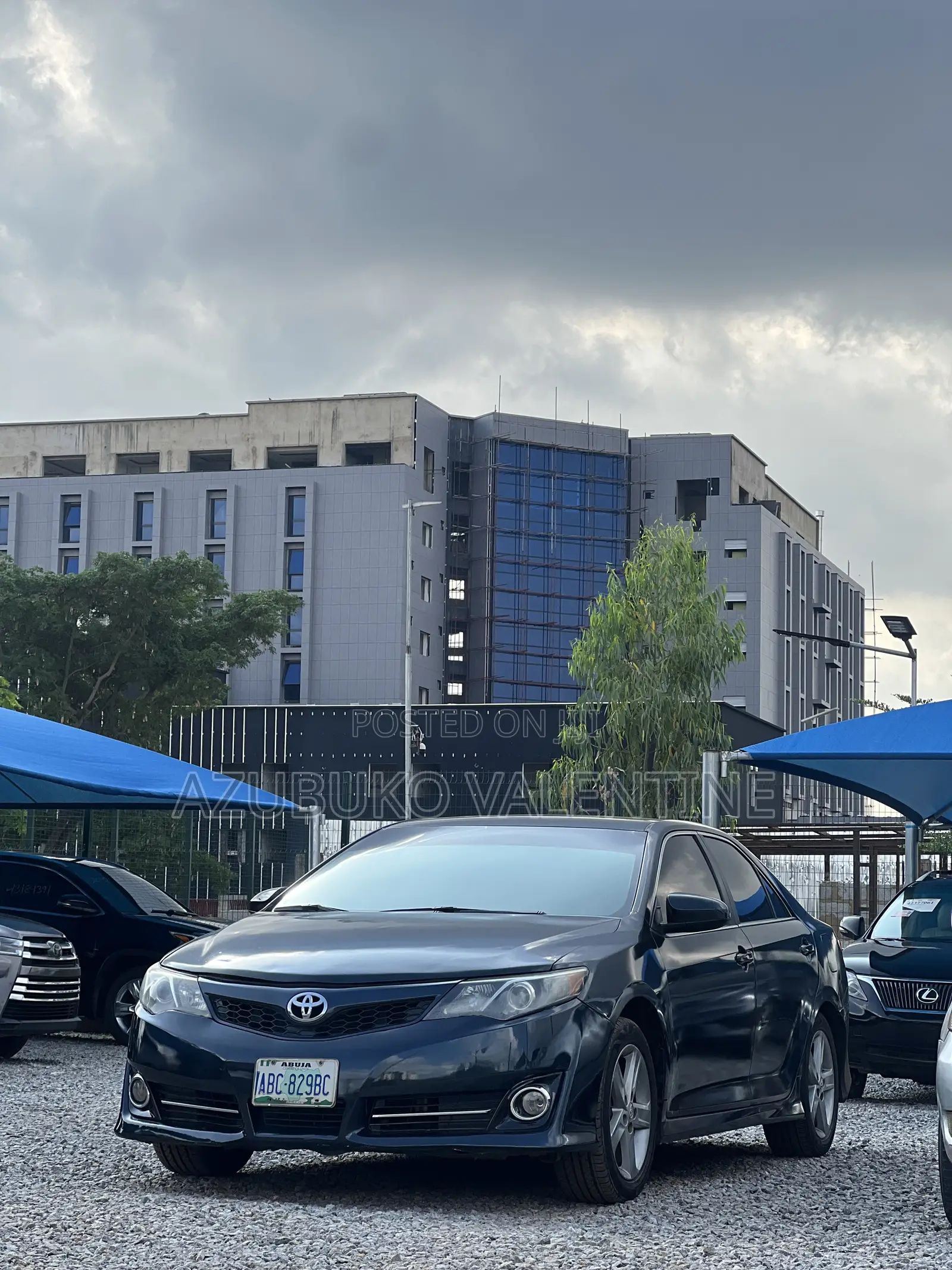 Toyota Camry 2012 Matt Black