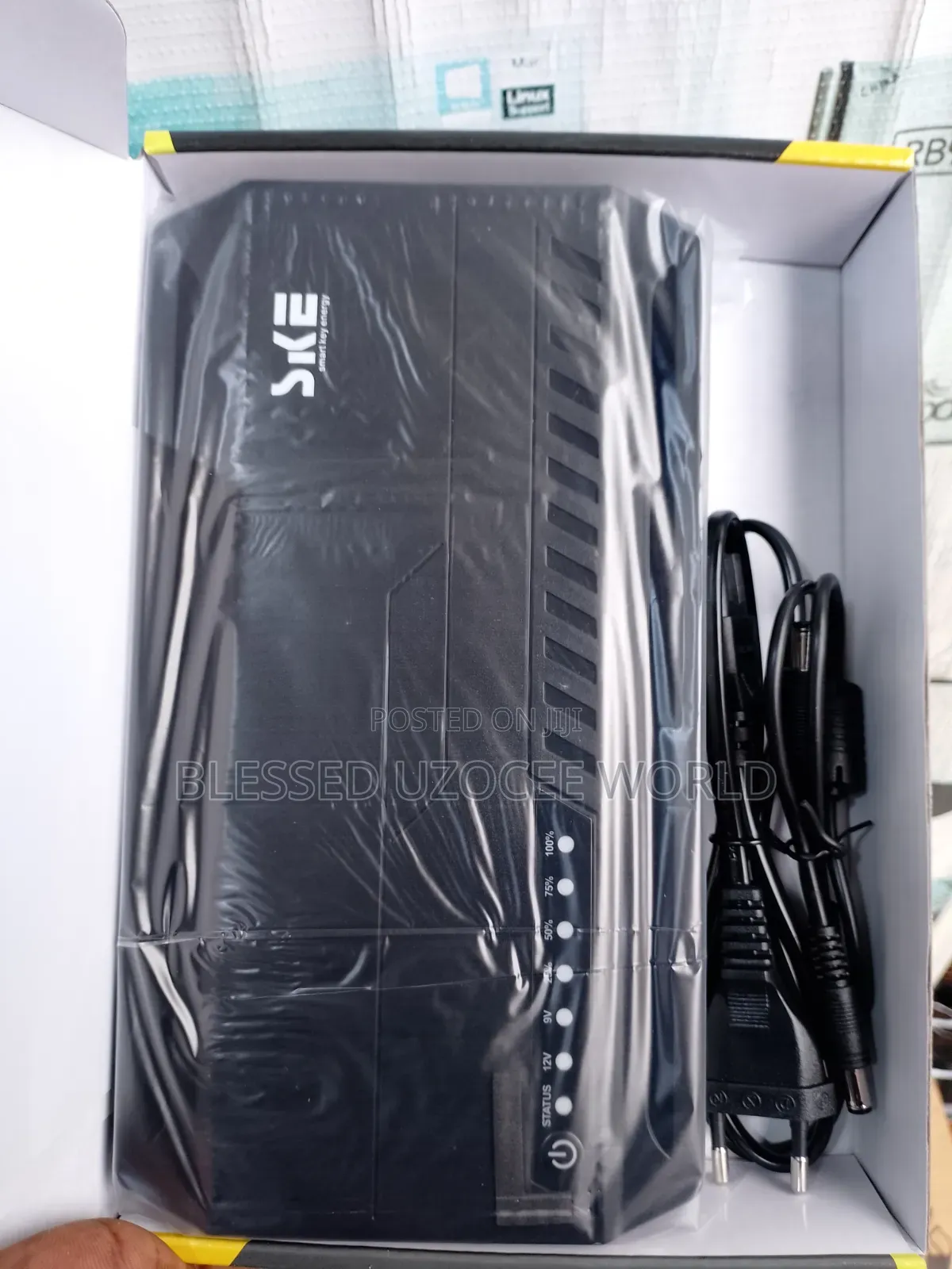 Ske 24000mah Mini Dc Ups Multifunctional Router Powerbank for Router