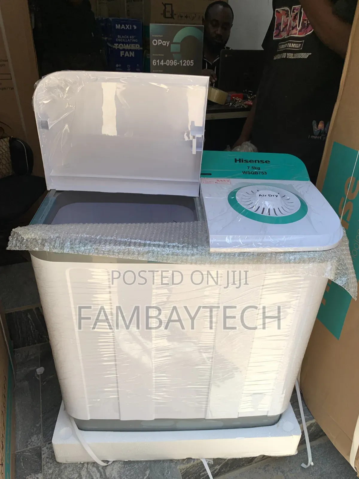 Hisense 7.5kg Washing Machine – Efficient Washing Made Simple